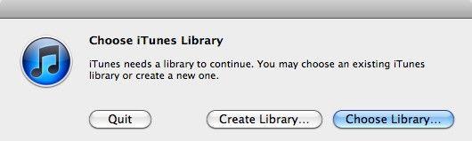 move itunes library to external hard drive