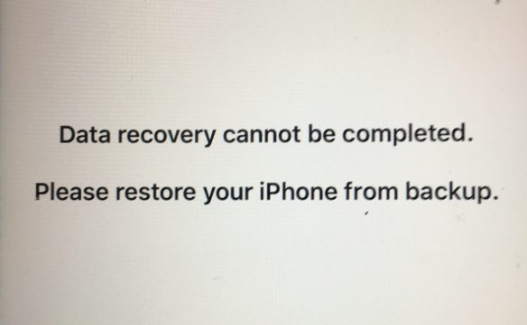 restore iphone from google backup