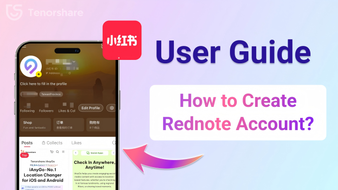 rednote account