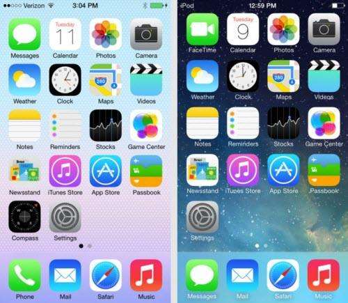 upgrade to ios 7