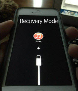 iphone stuck in recovery mode