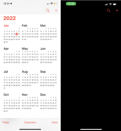 calendar glitch - Apple Community