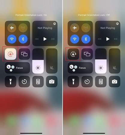 How to Rotate Screen and Unlock Screen Rotation on iPhone