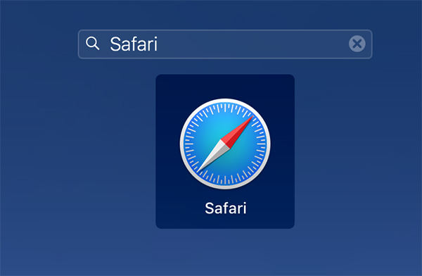 launch safari