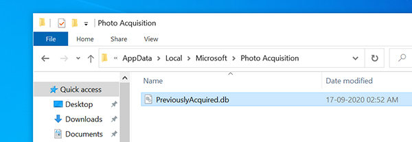 no new pictures found on this device