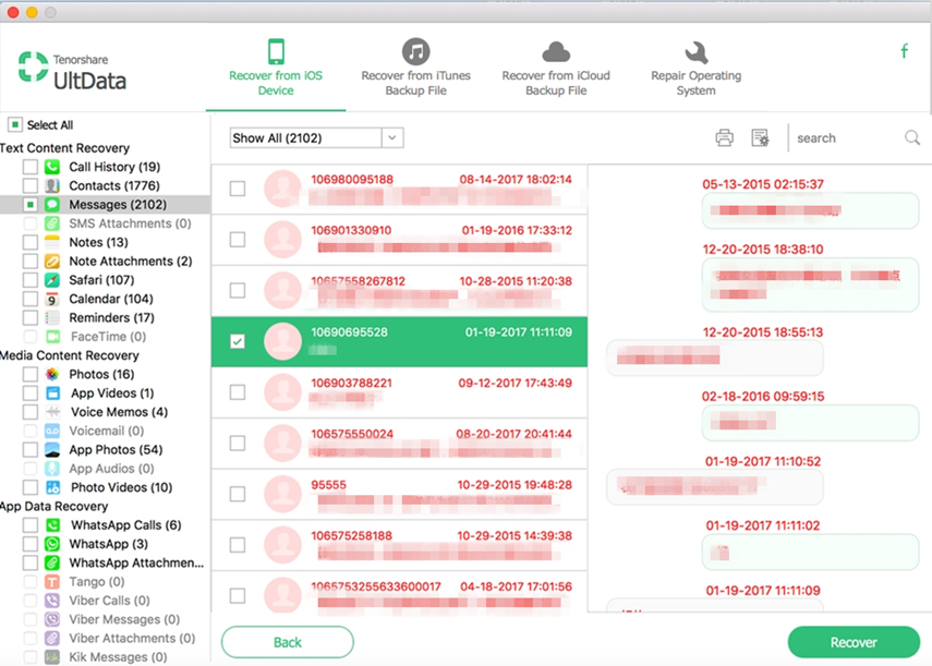 lost sms on iphone after ios 7.1 update