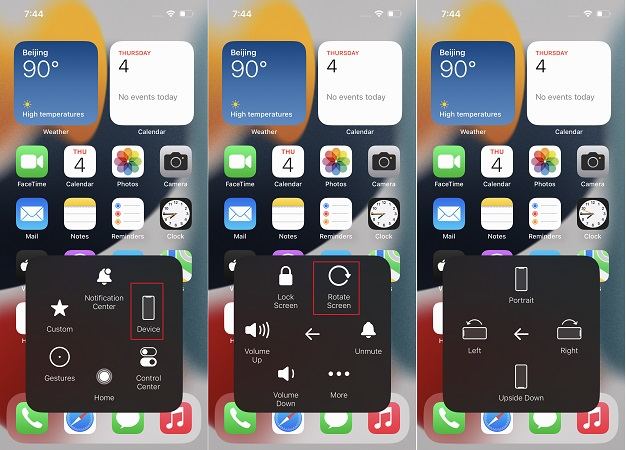 Iphone how to online unlock screen rotation