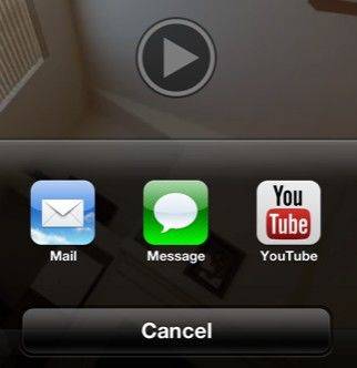 share iphone videos