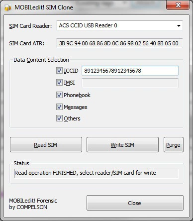 SIM 卡對拷機
