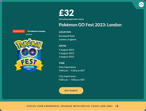 Jogabilidade do evento – Pokémon GO Fest 2023: Osaka