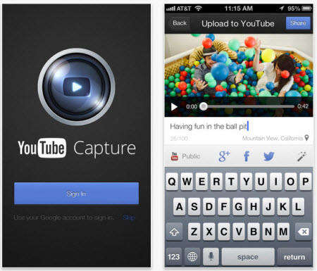 share videos on iphone