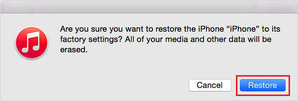 restore iphone to factory settings