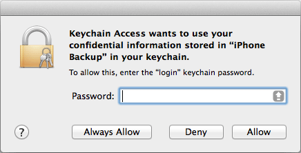 reset keychain password mac