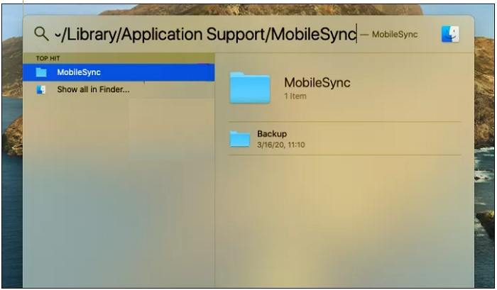 what is mobile sync backup