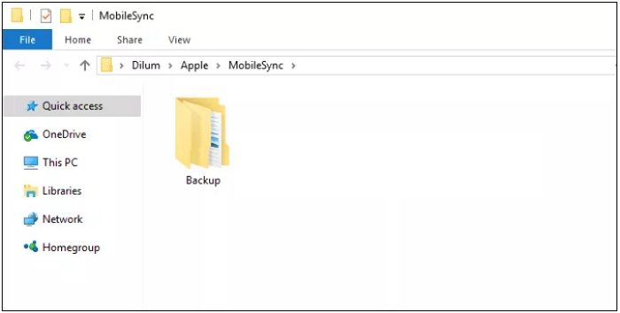 how to change itunes backup location windows 7