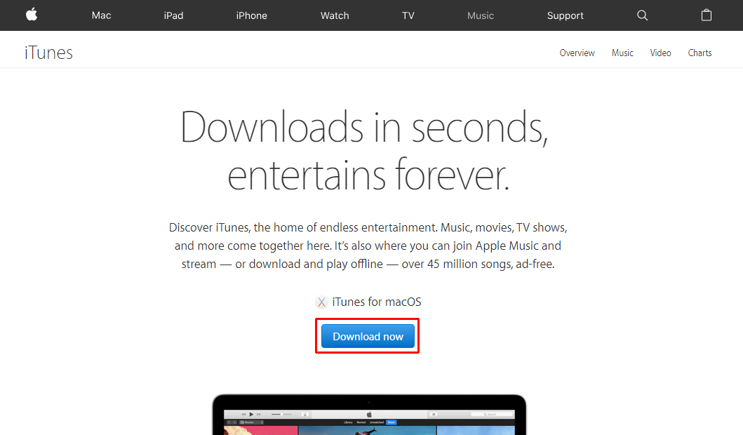 install itunes on mac