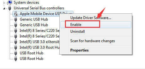 driver not installed itunes windows 10