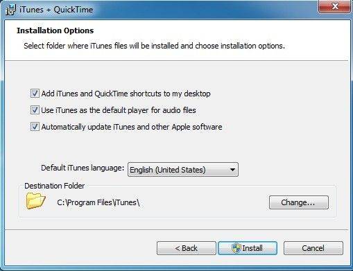 install itunes download