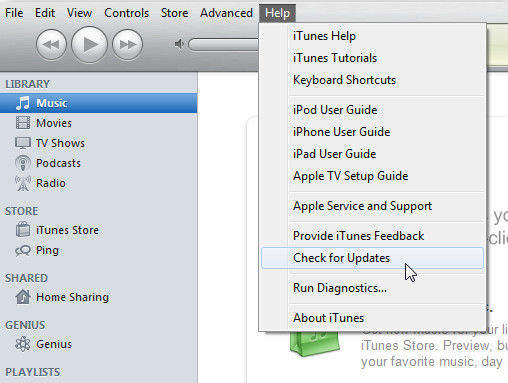 update itunes windows