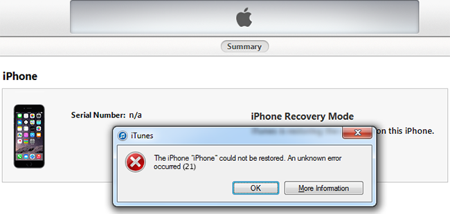 Cara Unduh Itunes Error 21 Explained