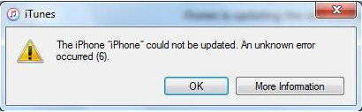 How To Fix Itunes Error 6 When Restoring Iphone Ipad