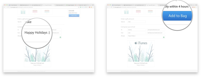 itunes gift card  purchase2