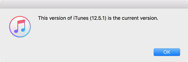 current version of itunes