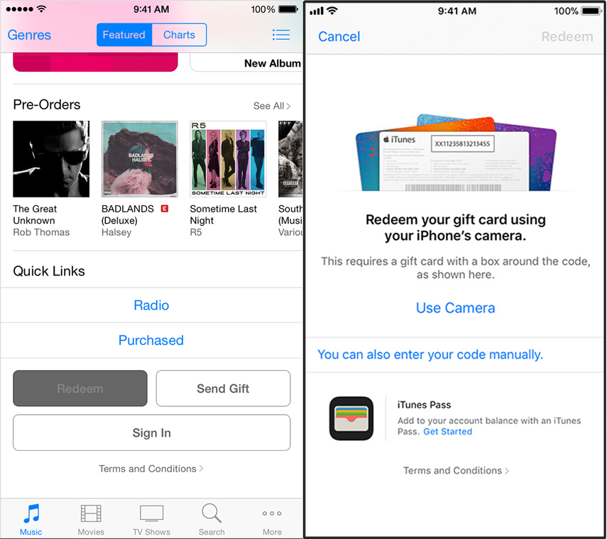 How to Redeem iTunes Gift Card--Tenorshare