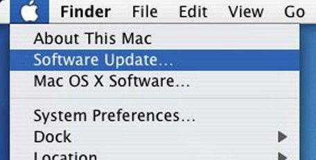 software update on mac