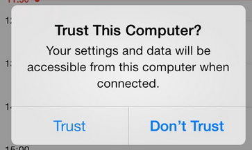 trust this computer