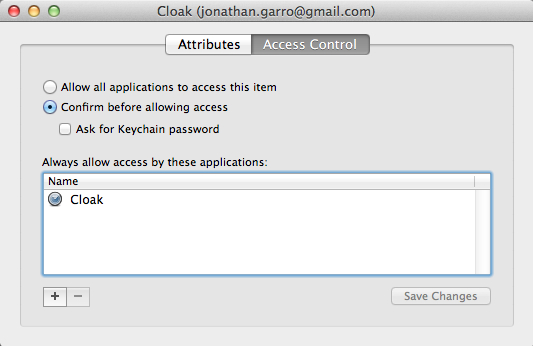 mac os asking for gmail passwords