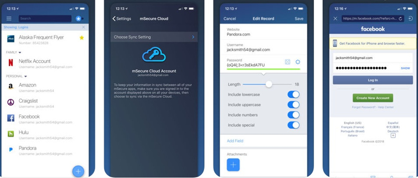 msecure data file location