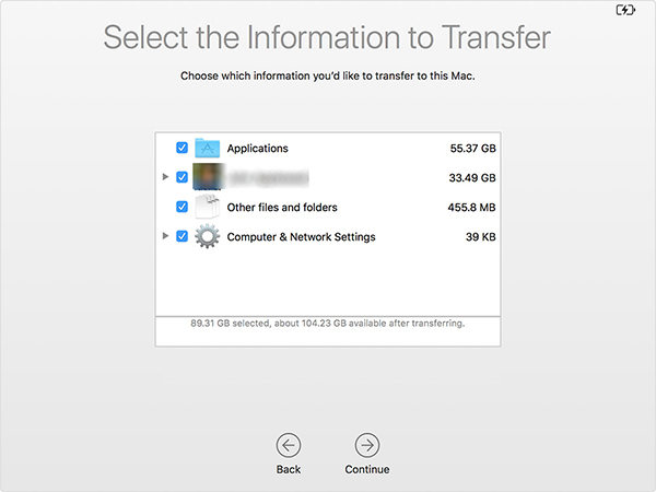 transfer keychain data