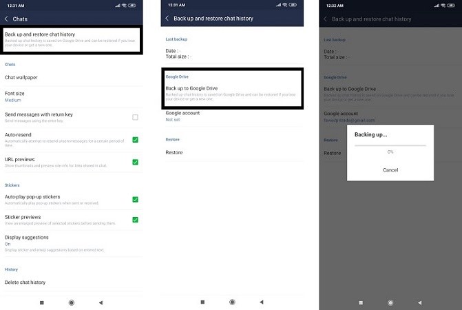 backup line voice message 2