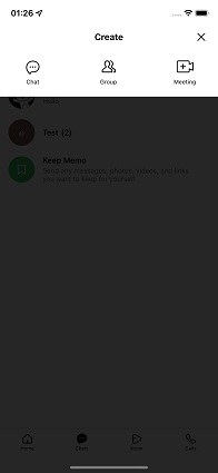 create line meeting