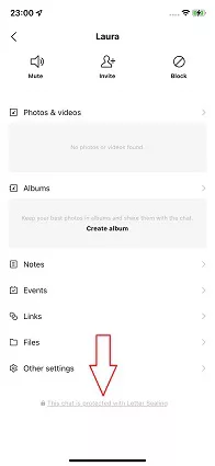 encrypt line message