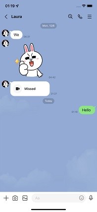 line messages delayed