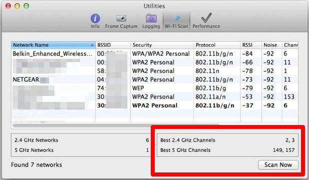 find the best wifi channel