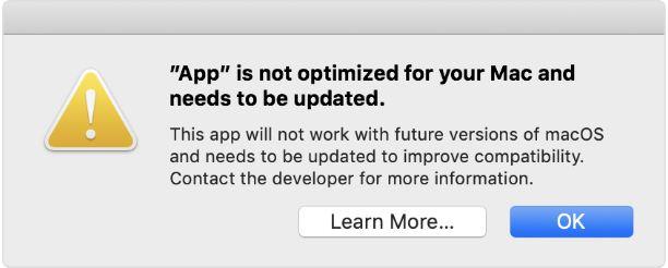 app cannot install on mac