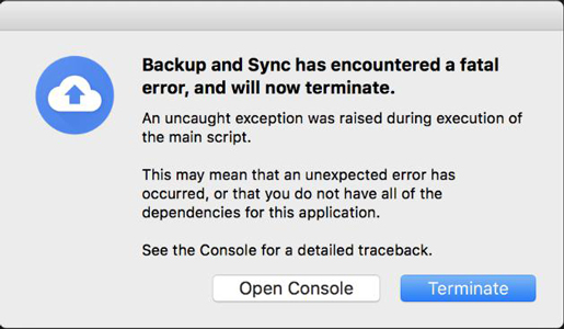 Google Drive backups failing with 429 error for larger backups
