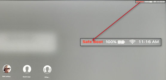 apple mac restart safe mode