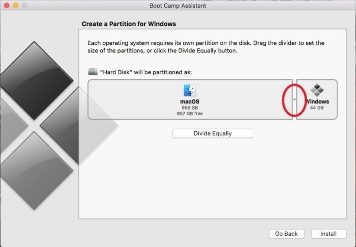 mac install disk creator not working