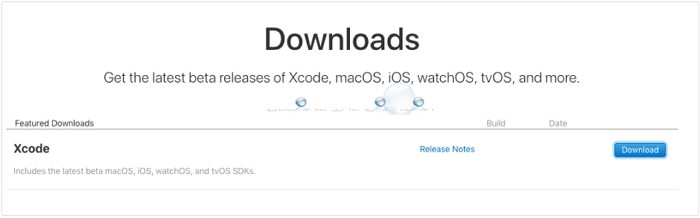 download xcode to fix a software update is required to connect to iphone