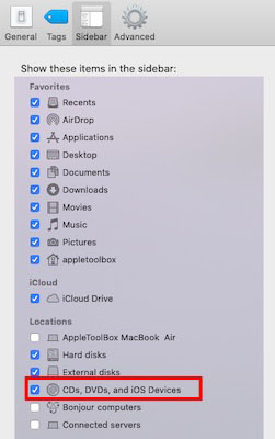enable ios device