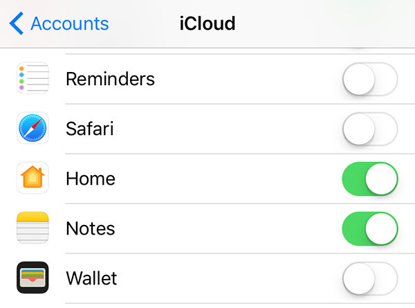 sync iphone notes with mac