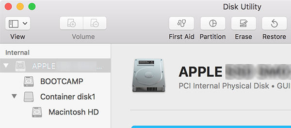 mac saying disk is full