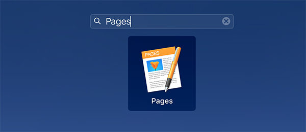launch pages on mac