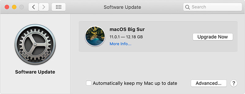 mac os update download stuck