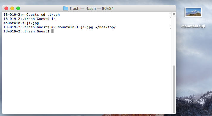 mac os x recover deleted files from trash