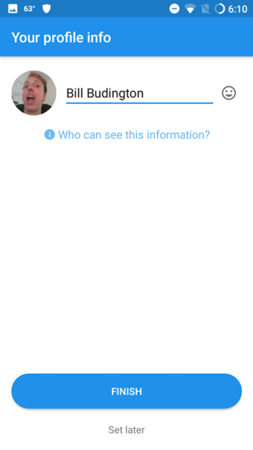 signal private message